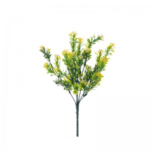 MW02513 인공 꽃 꽃다발 녹색 꽃다발v 도매 정원 웨딩 장식
