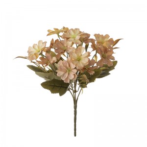 MW66828 Bouquet di fiori artificialiCrisantemuFiore decorativu di alta qualità