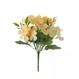 MW66830ช่อดอกไม้ประดิษฐ์ไฮเดรนเยียขายดีของตกแต่งงานแต่งงาน