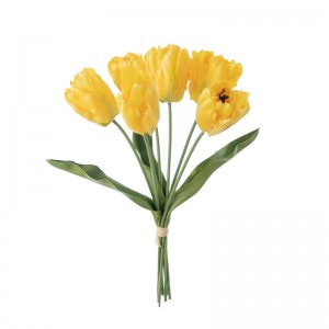 DY1-3133 Buqetë me lule artificiale Tulipan me dizajn të ri Lule dekorative