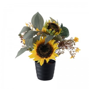 DY1-4033 Bonsai Floarea Soarelui Nou Design Decorat Nunta Grădină