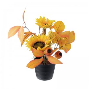 DY1-4034 Bonsai Sunflower მაღალი ხარისხის საჩუქარი ვალენტინობის დღისთვის