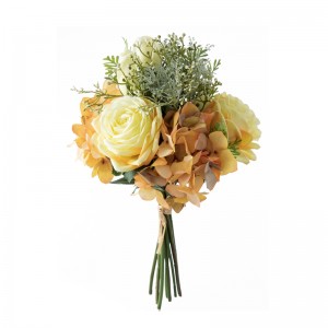 DY1-4048 Bouquet ng Artipisyal na Bulaklak Rose Wholesale Dekorasyon na Bulaklak