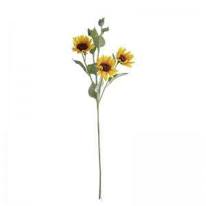 DY1-4749 ხელოვნური ყვავილების Dahlia მაღალი ხარისხის ყვავილების კედლის ფონი