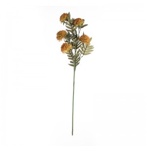 DY1-4871 Штучна квіткова рослина Acanthosphere Новий дизайн Святкові прикраси