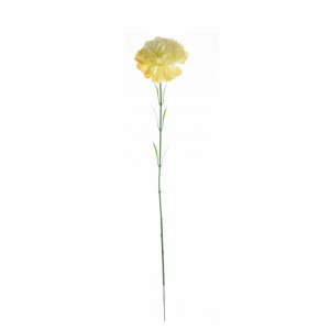 DY1-5655 ดอกไม้ประดิษฐ์คาร์เนชั่นกลางงานแต่งงานคุณภาพสูง