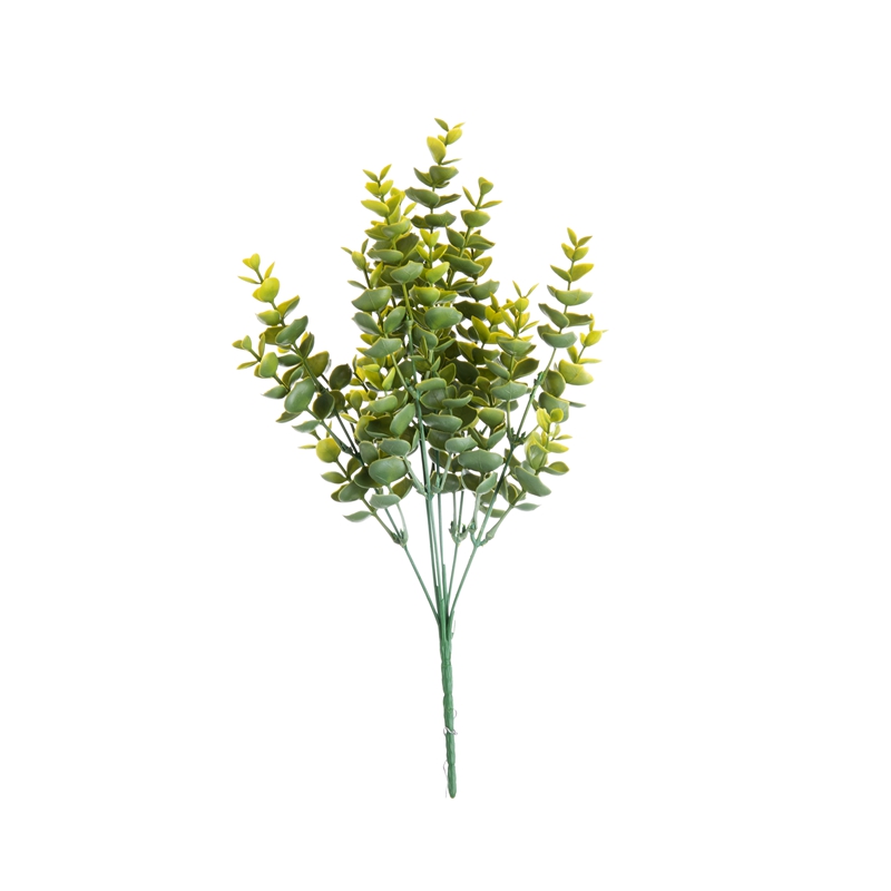 DY1-5739 Planta de flores artificiales Eucalipto Fondo de parede de flores de novo deseño