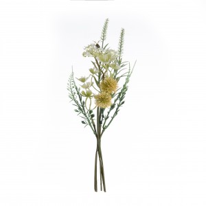 DY1-6051 Ramo de flores artificiales Diente de león Centros de mesa populares para bodas