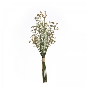 DY1-6081 עלה צמח פרח מלאכותי קישוט חתונת גן באיכות גבוהה