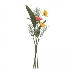 DY1-6089 Buchet de flori artificiale Orhidee Design nou Decorare nunta pentru gradina