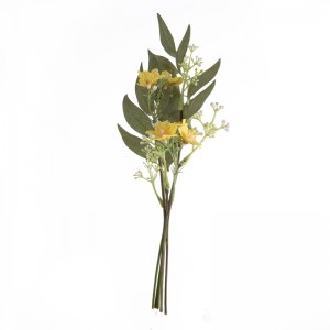DY1-6090 Orkide me buqetë me lule artificiale Dekorime të njohura festive
