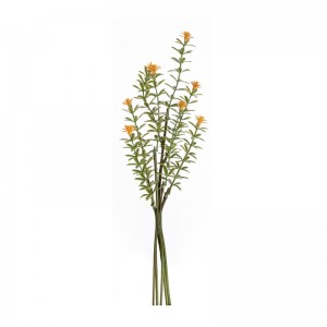 DY1-6211 Bouquet di fiori artificiali Fiori salvatichi Vendita calda Decorazione di matrimoniu di giardinu