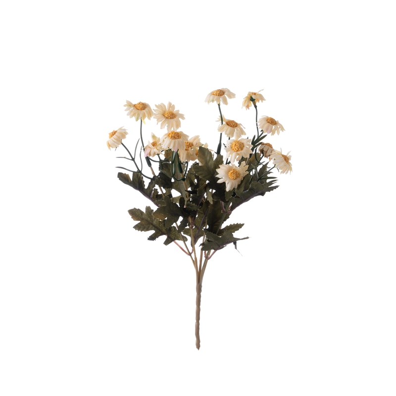 MW57514 Bouquet Blodau Artiffisial Chrysanthemum Cyflenwad Priodas o ansawdd uchel