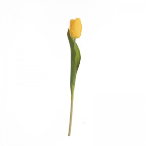 MW59604 ផ្កាសិប្បនិម្មិត Tulip មជ្ឈមណ្ឌលអាពាហ៍ពិពាហ៍ពេញនិយម