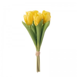 MW59618 Kunsmatige blomboeket Tulp Warmverkopende dekoratiewe blom
