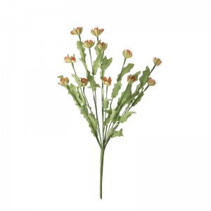 MW61553 Արհեստական ​​ծաղկեփունջ Camelia Իրատեսական դեկորատիվ ծաղիկներ և բույսեր