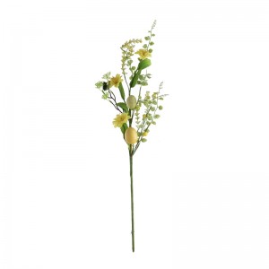 CL54516 Artificial Flower Bouquet ດອກໄມ້ທໍາມະຊາດທີ່ແທ້ຈິງ ດອກໄມ້ປະດັບແລະພືດ