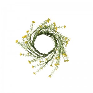 CL54537 Artificial Flower wreath Wild Flower Realistic Decorative Flowers and Plants