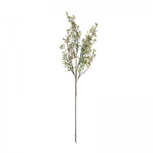 CL55504 Лист од растение од вештачко цвеќе Висококвалитетни свадбени централни парчиња