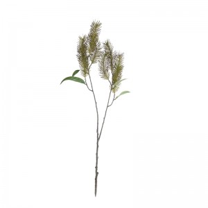 CL63519 ดอกไม้ประดิษฐ์พืชเข็มสนคุณภาพสูงหยิบคริสต์มาส