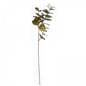 MW22506 Популарно украсување за забава со лист од растение со вештачко цвеќе