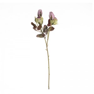 DY1-4350 Umelá kvetinová ruža Vysoko kvalitné svadobné ozdoby