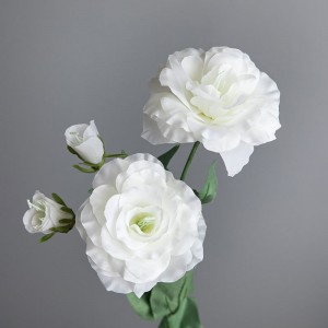 DY-397 ດອກໄມ້ທຽມ Platycodon Grandiflorum ດອກ Eustoma Wedding Bouquet ດອກ