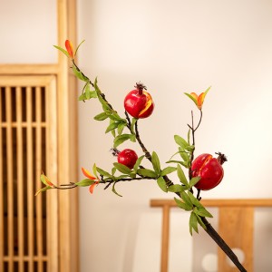 MW25588 Künstliche Blumenpflanze Persimmon Heißverkaufte festliche Dekorationen