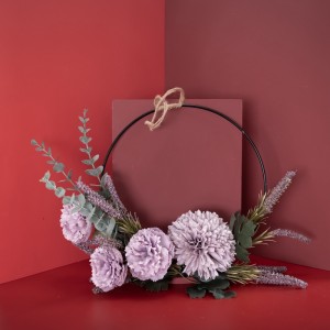 CF01026 Ponggawa Dandelion Lotus Wreath New Design Bunga Wall Backdrop Dekorasi Pernikahan
