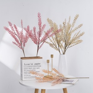 MW09101 Yapay Çiçek Tek kök Bulanık Akın Maidenhair Fern Plastik Renkli Bitki Dekorasyon Ev Mutfak Partisi için