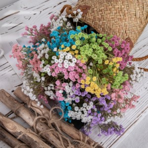 DY1-484 Gorąca sprzedaż sztuczny kwiat ręcznie robiony świąteczny łyszczec Zachowana dekoracja do domu