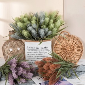 MW85006 Artificial Plastic Rabbit Tail Grass Bunch 4 Colors Available for Wedding Christmas Home Decor