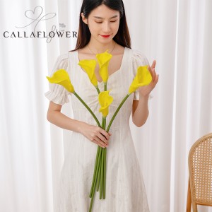 MW01505 Wholesale Luxury Modern Artificial Flower PU Mini Calla Lily for Arrangement Festival Wedding Party Home decoration