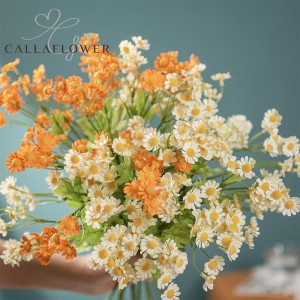 MW66791 fleur artificielle marguerite fleurs en soie de haute qualité centres de table de mariage fleur décorative