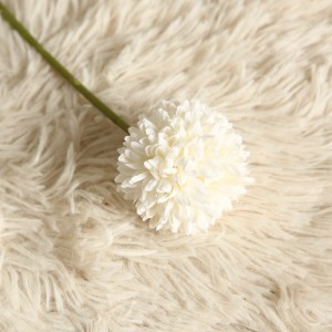 MW15192 artificiale china forma di seta Pompon Ball Fiore di crisantemo Decorazione di casa di nozze