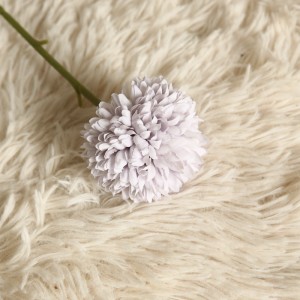 MW15192 umjetni porculan svileni oblik pompon kugla krizantema cvijet vjenčanje kućni ukras