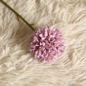 MW15192 keunstmjittige china seide foarm Pompom Ball Chrysanthemum blom Wedding Home Decoration
