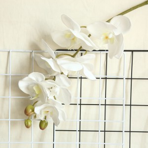 MW18904 Жасанды Phalaenopsis орхидеялары Нағыз сенсорлық латекс көбелек көбелегі орхидеясы үйлену тойының декоры