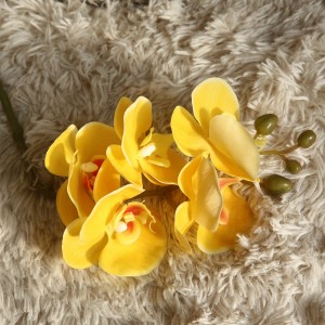 MW18905 Skaisti rotājumi mini dekoratīvs ziedu mākslīgo orhideju rotājums