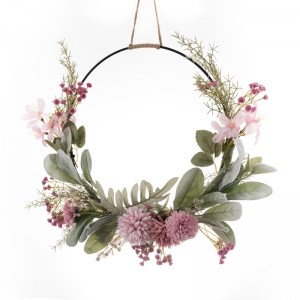 CF01062 Artificial Ruva wreath Bhora Chrysanthemum Inosiya Realistic Wedding Supplies