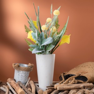 CF01145 mākslīgā kallalilija pienenes pušķis jauna dizaina dekoratīvi ziedi un augi
