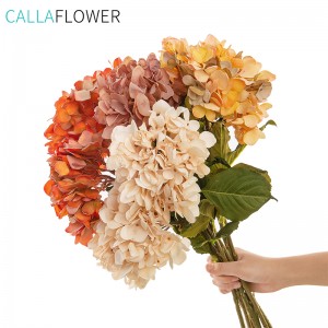 MW24833 Artificial Flower Hydrangea Factory Άμεση πώληση Διακοσμητικά λουλούδια Wedding Centralpieces