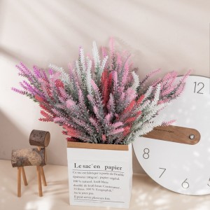 MW53462 Billige Håndlagde Kunstige Blomster Plast Lavendel Blomster For Festival Party Deco