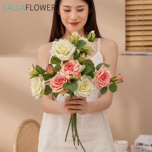 MW31586 Hoa nhân tạo Hoa hồng trang trí lễ hội chất lượng cao Trang trí đám cưới
