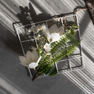 CF01019 Artificialis Flos cancellos Wall Pendens Orchid Fern Realistica Mater 'Dies Donum