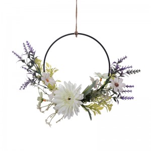 CF01106 jieunan Gerbera Chrysanthemum wreath témbok nongkrong Desain Anyar