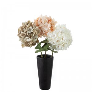 DY1-6278 оптом, низкий минимальный заказ, оптовая продажа, современный искусственный шелковый цветок гортензии для дома, свадебные украшения, украшения стола