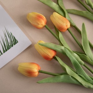 MW01502 Artificielle Pu Tulipe Fleur Décorative Floral Faux Pour La Décoration de La Maison MW01502