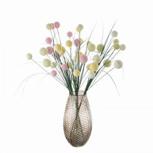 MW61218 Design nou, flori artificiale, iarbă de ceapă, cu bile de spumă, păpădie pentru ziua de Paște, bucătărie, decor de nuntă