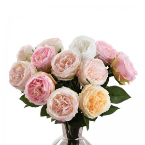 MW60001 Flor Artificial Real Touch Rose Popular Dia dos Namorados presente Decoração de Casamento